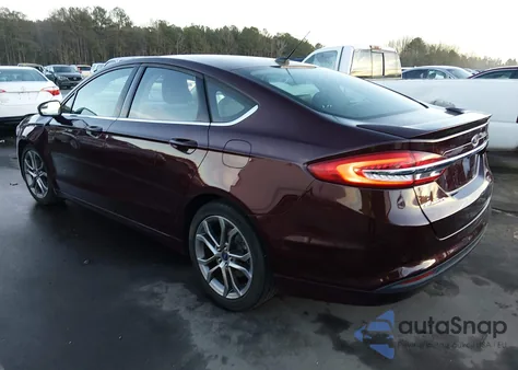 2017 Ford Fusion Se из США, поврежденный, VIN 3FA6P0H70HR338975